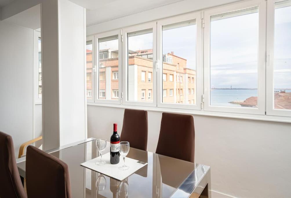 Myhousespain - Moderno Piso Frente Al Mar Хихон Экстерьер фото